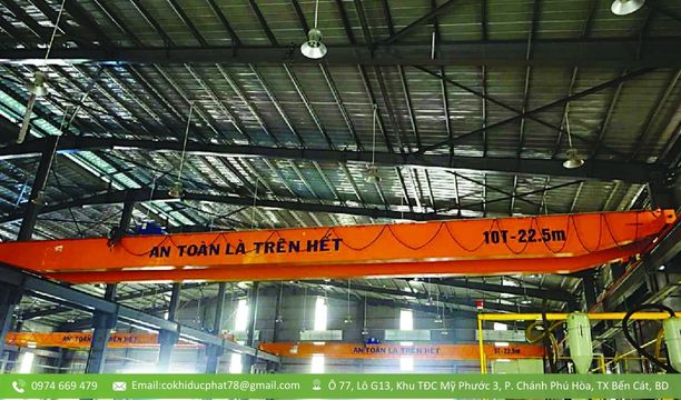 Thiết kế thi công lắp đặt cầu trục tại Tp. Hồ Chí Minh