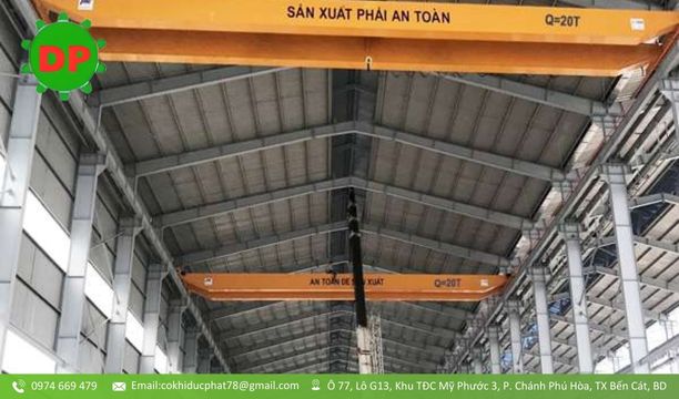 Thiết kế thi công lắp đặt cầu trục tại Huyện Nhà Bè