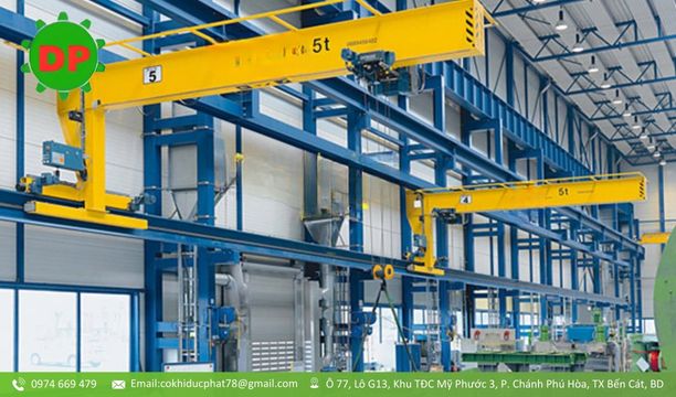 Thiết kế thi công lắp đặt cầu trục áp tượng tại huyện bình chánh